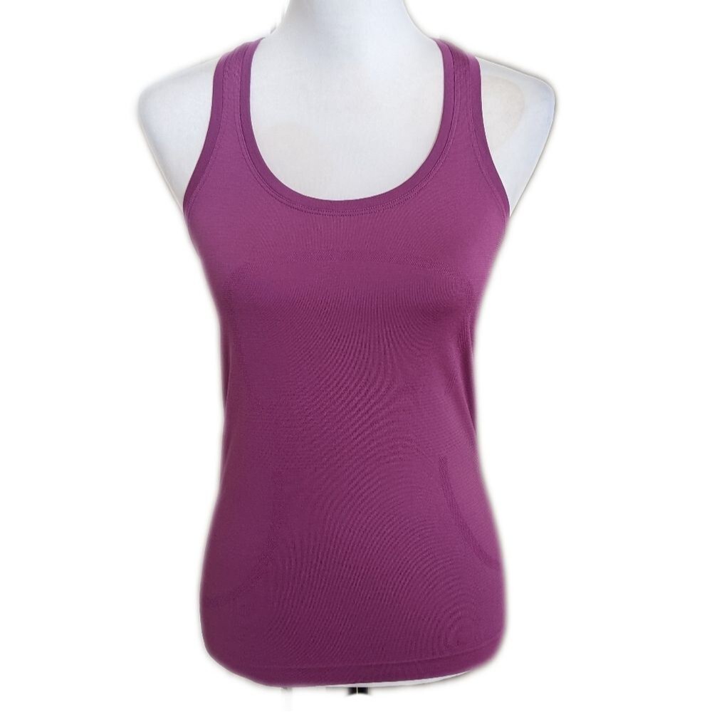 Lululemon Athletica plum purple athletic tank top, size 4